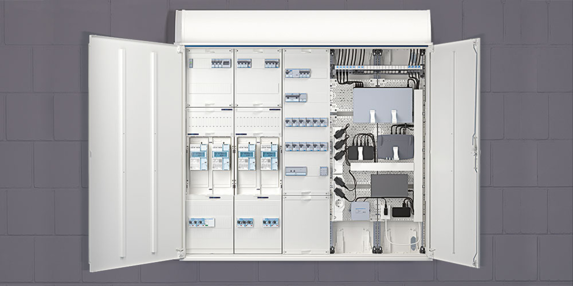 Technikzentrale bei Elektro Degel GmbH in Schloßvippach