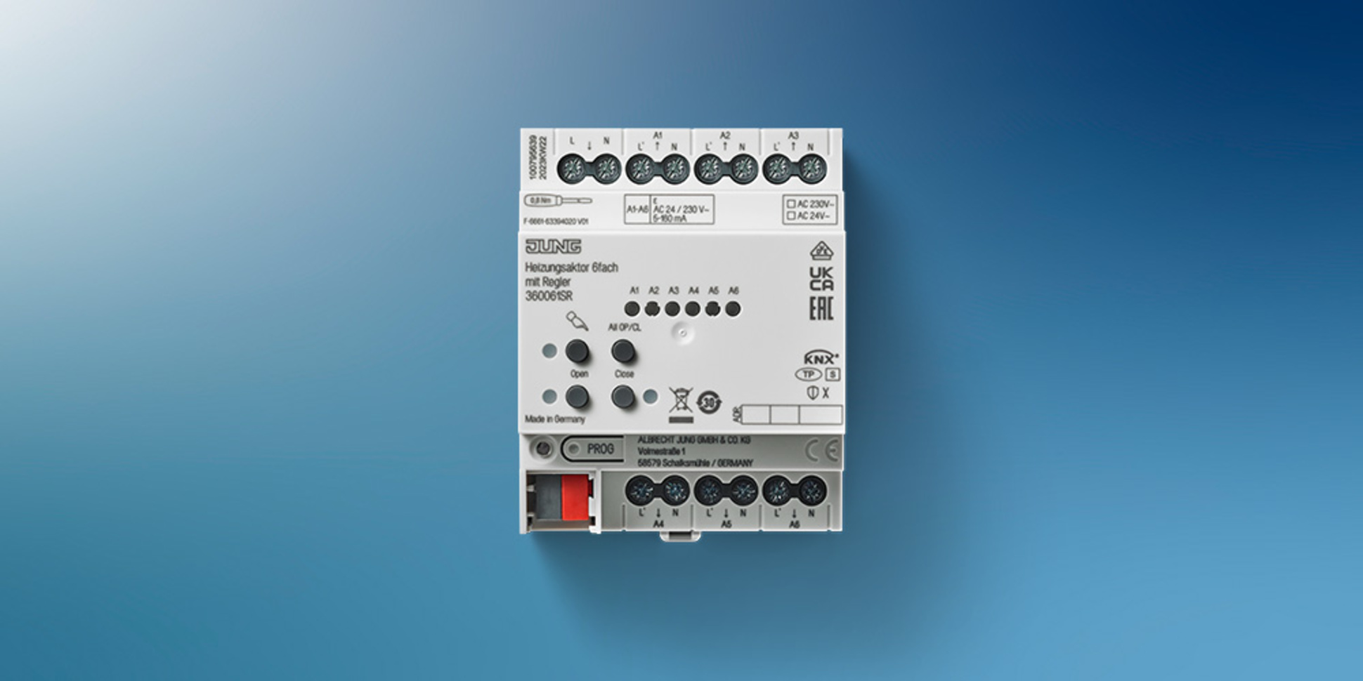 KNX Heizungsaktor 6-fach bei Elektro Degel GmbH in Schloßvippach