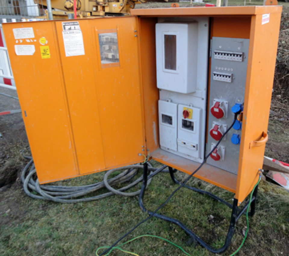Baustromkasten bei Elektro Degel GmbH in Schloßvippach