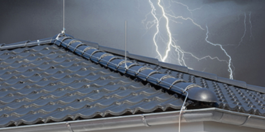 Äußerer Blitzschutz bei Elektro Degel GmbH in Schloßvippach